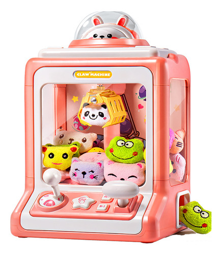 10 Piezas Diy Kids Pink Rabbit Electric Catching Machine