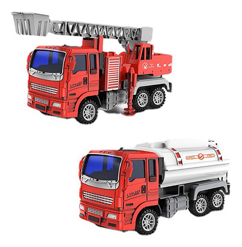 Conjunto De Brinquedos U Fire Truck Que Pode Abrir A Porta E