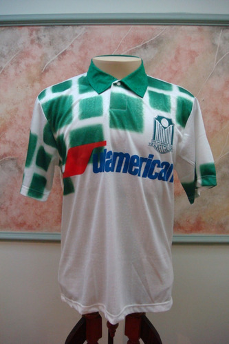 Camisa Futebol Foz Do Iguaçu Pr Campeã Usada Jogo Antiga 416