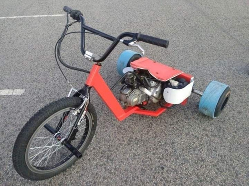 Drift Trike Com Motor 125cc Da Honda Biz