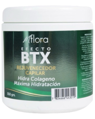 Flora® Crema Btx Maxima Hidratacion 550grs