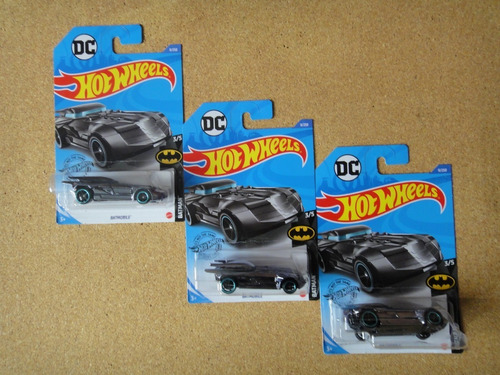 Hot Wheels Batmobile Cromo Negro Batman | MercadoLibre