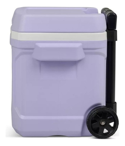 Igloo Hielera Enfriador Lila P/ 24 Latas Con Ruedas Lila