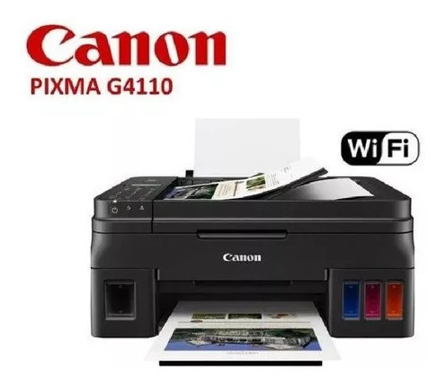 Impresora Canon G4110 Tinta Continua Multifuncional Oficio 