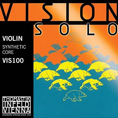 Thomastik Vision Solo 4/4 - Juego De Cuerdas Para Violin - M