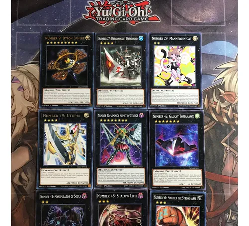 Set Combo Numbers Xyz Yu-gi-oh! Original Konami