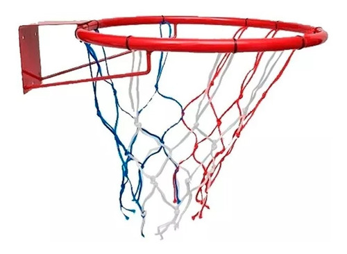 Aro Basket Basquet Con Red Nº5 Hierro Ideal Niños!