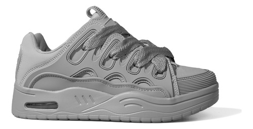 Zapatillas 47 Street Rock Gris Mujer