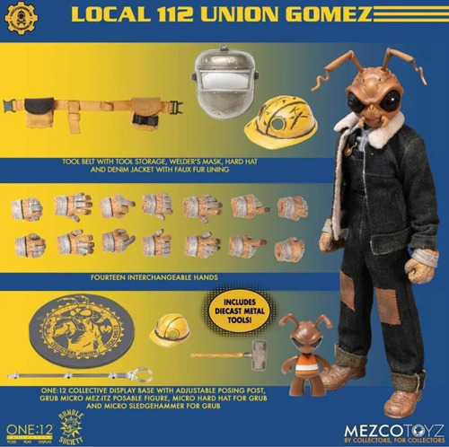 Mezco One12 Union Gomez Local 112 1/12 Nuevo Fpx