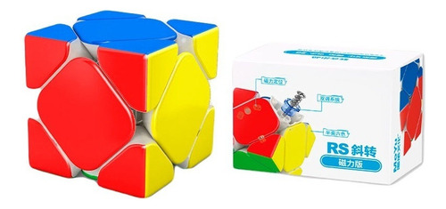 Aa Cubo Mágico Rs Skewb Magnético Moyu 2022 Stickerless 56mm