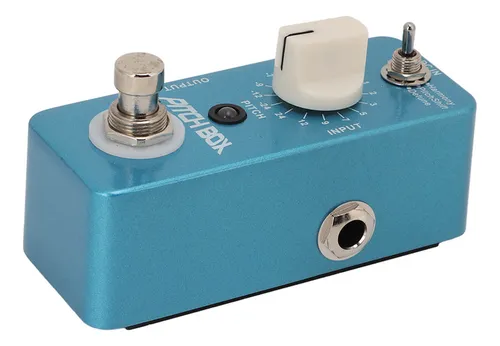 La Guitarra Con Pedal Pitch Shifter Cambia El Efecto De Reve