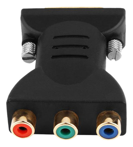 L Adaptador Dvi A 3 Rca, 24 + 5 Macho A Hembra For Hdtv Hdmi