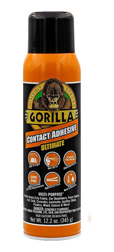 Gorilla Contact Adhesive Ultimate, 12.2oz Web Spray Adhesive