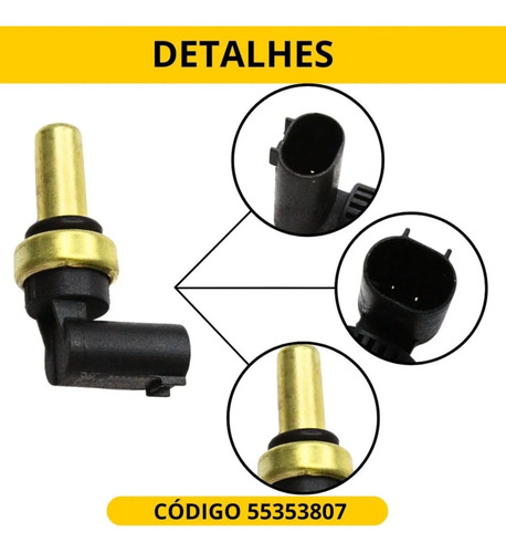 Sensor Temperatura Para Cruze Tracker Sonic 1.6 1.8
