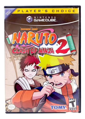 Naruto Clash Of Ninja 2 Nintendo Game Cube (Reacondicionado)