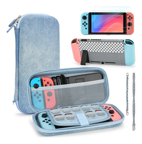 Younik Switch Case For Switch 2017, Denim Switch Carrying Ca
