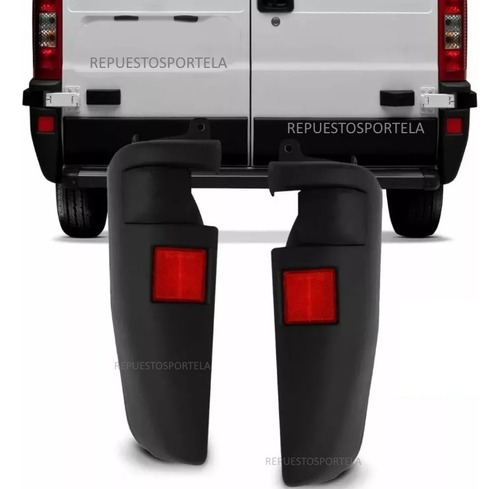 Kit X2 Punteras Traseras C/ojo Gato Fiat Ducato 2004 2018 