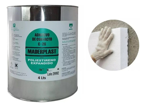  Adhesivo De Poliuretano Maderplast C-26 X 4lts