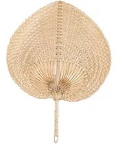 Comprar Abanicos De Rafia De Bambú Natural (juego De 12) Suministros