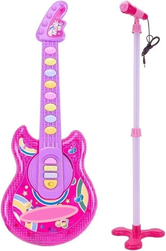 Set D Juegos Guitarra Eléctrica Para Niños Eproductor De Mp3