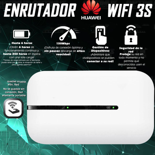 Router Modem Huawei 4g Lte Liberado E5576 150mbps