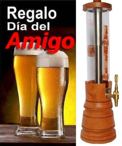 Chopera De Mesa Artesanal Cerveza Chopp Regalo Día Del Amigo