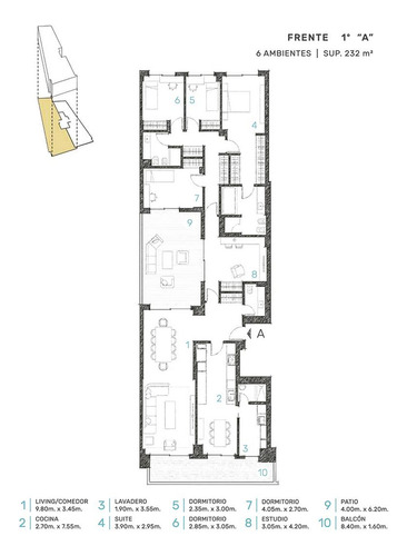 Departamento En Venta De 4 Ambientes En Caballito Con Balcón Y Patio. Excelente Construcción.