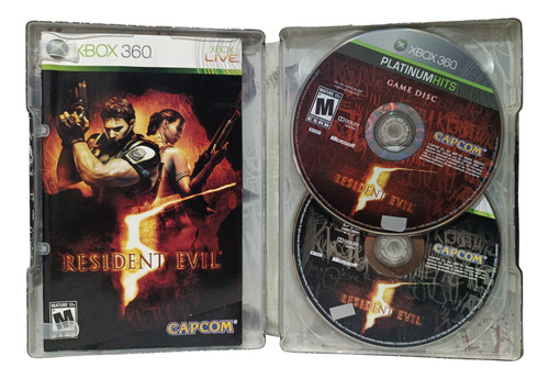 Resident Evil 5 Xbox 360 Caja Metálica Collector Edition (Usado)
