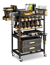 Comprar Carrito De Herramientas Rodante Con Estantería De Metal