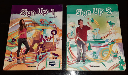 Libros Sign Up To English.course Book 1 Y 2 (Usado)