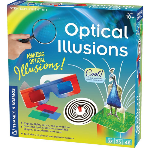 Kit De Experimentos Stem De Thames & Kosmos Optical Illusion