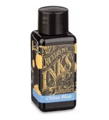 Tinta Diamine Para Plumas Estilográficas 30 Ml China Blue