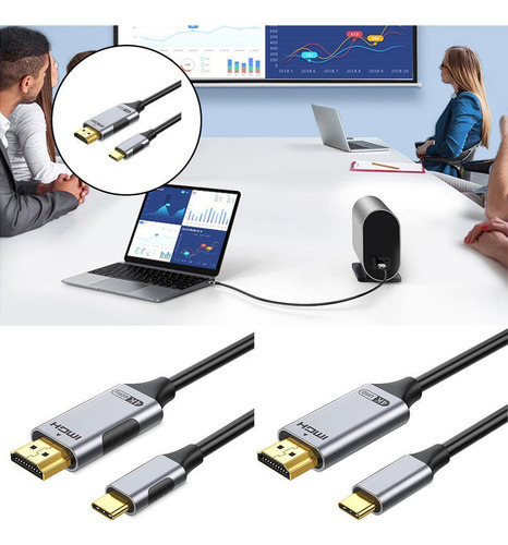 Z Cabo Usb C Para Hdmi, Cabo Tipo C Para Hdmi Para