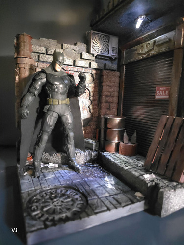 Batman Mcfarlane Joker Dioramas Maqueta Escala Neca O Mcfar