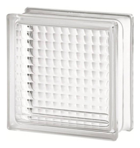 Ladrillo De Vidrio Vitroblock Bastón Cruzado Fino 19x19x8