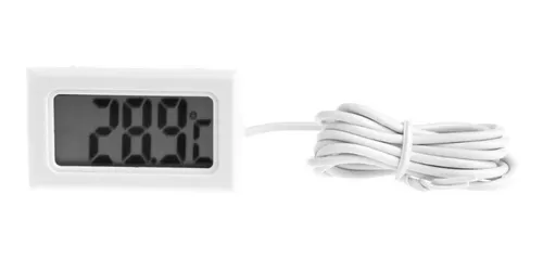 50~110 ℃ Termómetro LCD con sonda y medidor de temperatura para pecera de refrigerador Fogun 