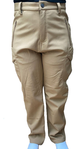 Jogger Cargo Dama Afelpado Pantalon Mujer Termico