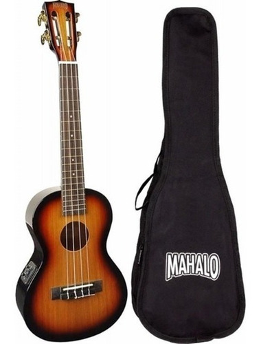 Ukelele Electroacustico Mahalo Mj1 Soprano Sunburst