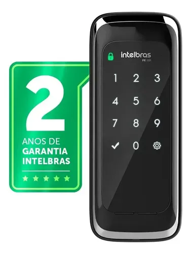 Fechadura Digital de Sobrepor Intelbras FR 101