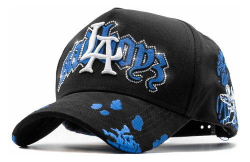Gorra Dandy Hats La Angel Azul Crystals / Junior H Original