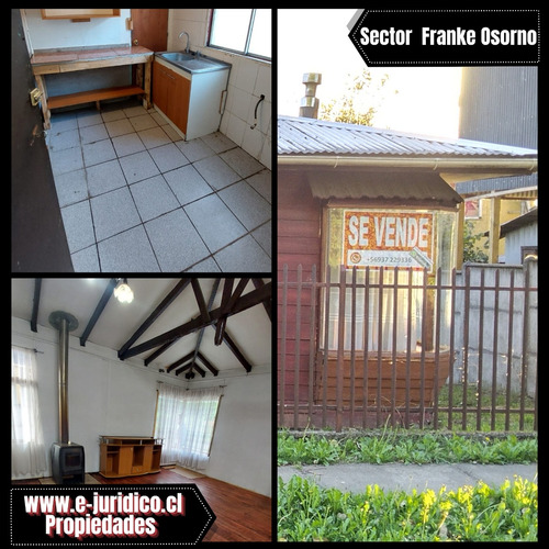 Vende Casa En Sector Francke, Osorno