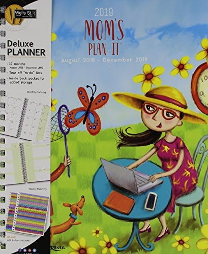 Moms Planit 2019 17month Planner