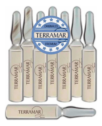 Terramar Pack 8 Ampolletas Con Suero Para Puntas Maltratadas