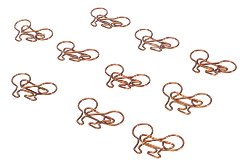 100 Clips Con Forma De Bicicleta, Divertidos Clips Para Pape