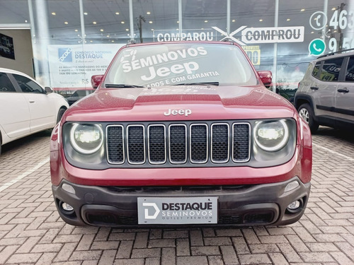 Imagem 22 de 22 de Renegade Longitude Flex 2021 Vermelho