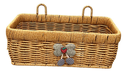 Cesta De Almacenamiento De Colgantes Imitación 28x13x16cm