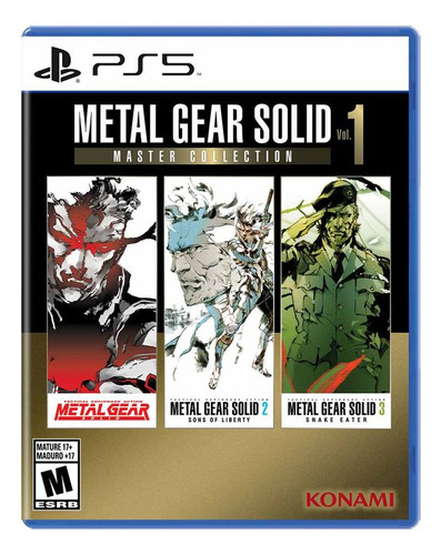 Metal Gear Solid Master Collection Vol. 1 Ps5 Físico Sellado