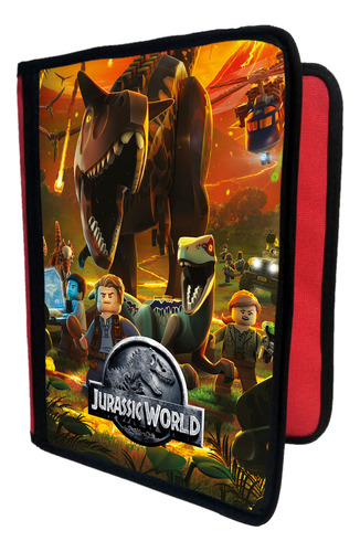 Carpeta A4 + Funda Sublimada De Dinosaurio T208