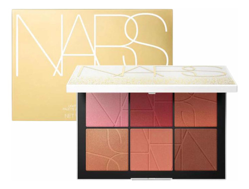 Nars Rubor Paleta 6 Tonos E Iluminadores Con Espejo Original