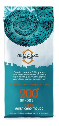 Café 200° Grados Veracruz Americano Molido 340 G (2 Bolsas)